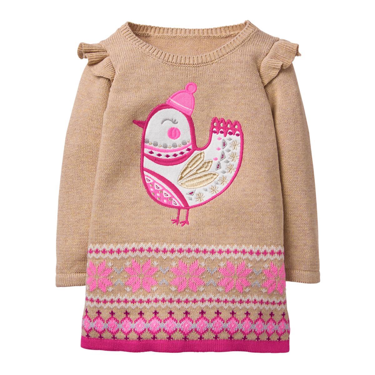 NWT Gymboree Winter Star Hen Chicken Sweater Dress 2T,4T,5T Toddler ...