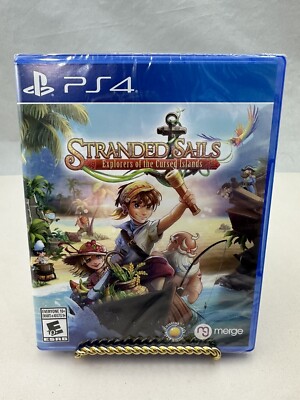 Stranded Sails: Explorers Of The Cursed Islands (PS4) UPC Hole Punched Promo