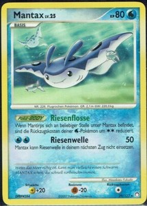 Pokemon Card Trading Card Game Mysterious Treasures No 29 123 Mantax Ebay