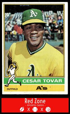 1976 Topps - #246 Cesar Tovar EX