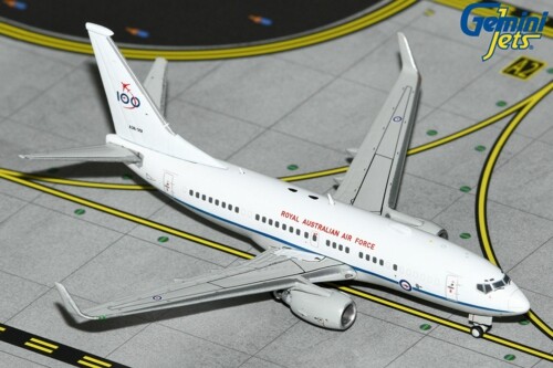 GEMINI JETS 1/400 RAAF B737-700W BBJ A36-001 RAAF 100 AÑOS GMRAA135 - Imagen 1 de 1