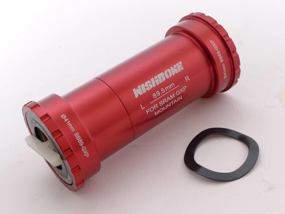 mr_ride Ceramic BB BB89 Frame adaptor Sram GXP MTB crank set Bottom Bracket Red - Image 2 of 4