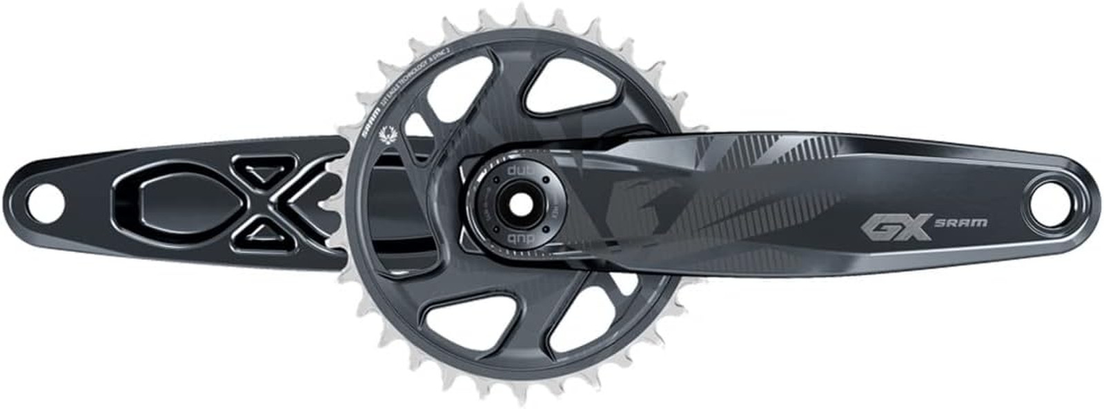 GX Eagle Fat Bike Crankset - 170Mm, 12-Speed, 30T, Direct Mo