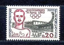 TIMBRE FRANCE  NEUF SANS CHARNIERE N° 1265 **   JEUX OLYMPIQUES DE ROME 1960