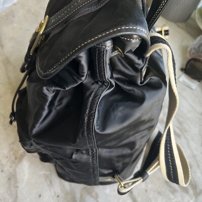 Coach Nylon Cargo Backpack - Black C05J-8F28 | eBay