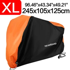 Waterproof Motorcycle Bike Cover Rain UV Protector For Harley Davidson Sportster
