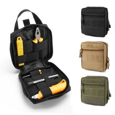 Outdoor Tactical Military Utility Waist Bag Molle Compact EDC Pouch Gadget Gear