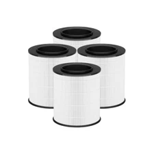 Nispira 12030 HEPA Carbon Filter for Clorox Air Purifier Medium 110030 4 Pack