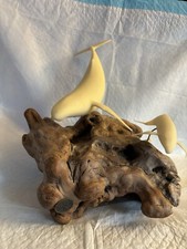 Rare John Perry Humpback Whale Sculpture  1976 With Papers