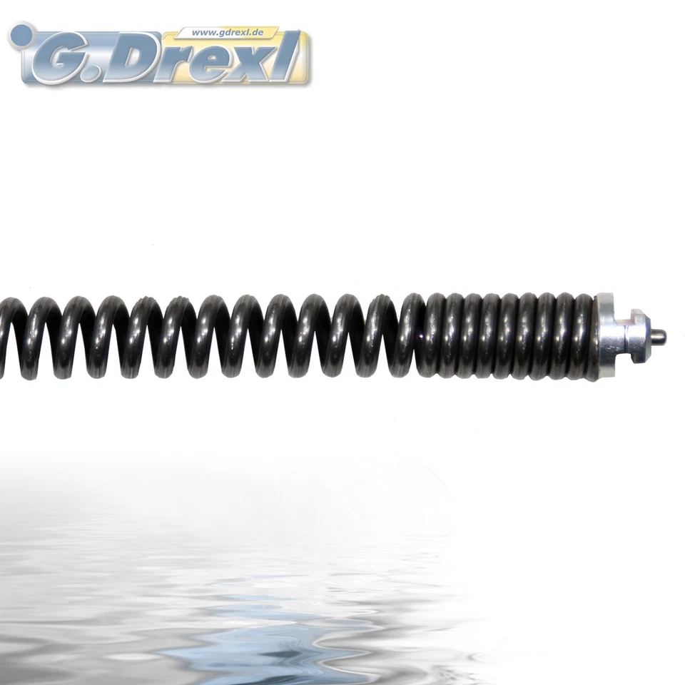 G. DREXL GMBH & CO. KG Rohrreinigungsspirale Profi S 16 mm x 2 Meter, für Rohrreinigungsmaschine