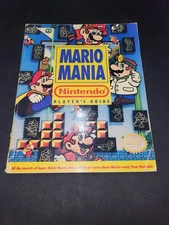 Mario Mania Nintendo Player's Guide Super Mario World SNES Strategy Guide EXMT