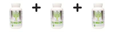 3 x Universal Nutrition Calcium, Zinc and Magnesium (100 Tabs) (66,65 EUR/kg)