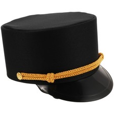 Train Hat Conductor Adult Hats Engineer Party Birthday Engineering Decorations