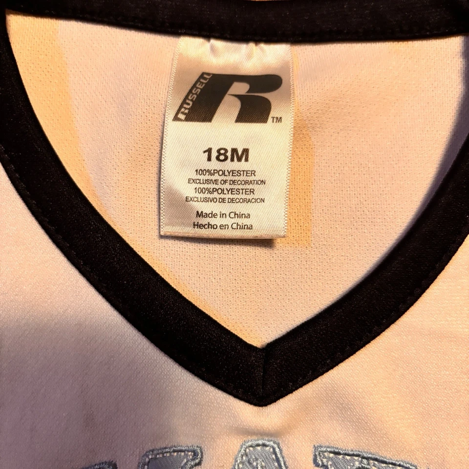 Vestido de animadora Russell Athletic UMaine Black Bears 18M traje de animación infantil Foto 3 de 4