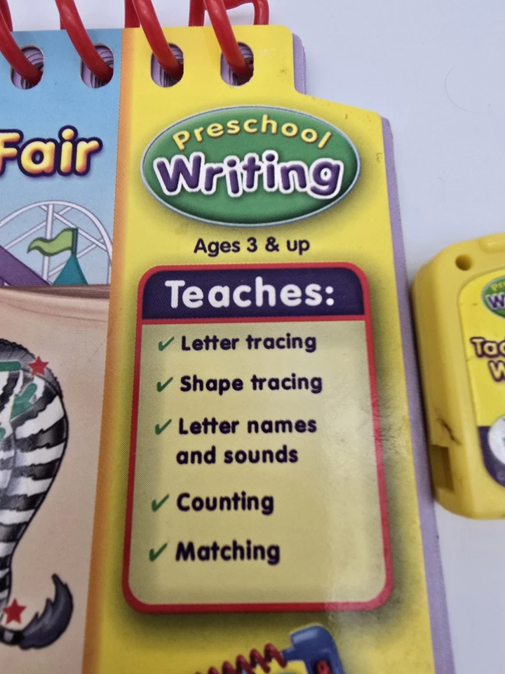 Lot of 3 Leap Frog Preschool My First Leap Pad Learning Books W/ Cartridges - Image 2 of 4