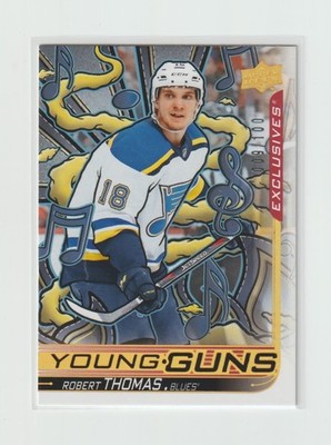 2024-25 Upper Deck Robert Thomas Young Guns Renewed UD Exclusives 009/100
