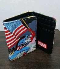 Marvel Comics Trifold Wallet - Captain America collection