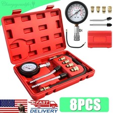 Engine Cylinder Compression Gauge Tester Kits Gas Engine Diagnostic Testing Tool