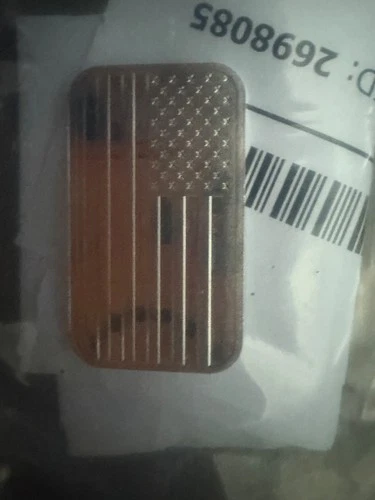 1 oz Silver Bullion American Flag