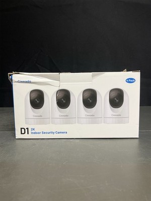 Cinnado 2K Home Security Cameras-2.4Ghz WiFi Indoor Camera with 360° Motion De 6