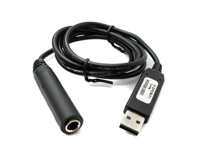 PCsensor Audio Kabel 100 cm Klinke 6,35 mm 2 polig Buchse zu USB 2.0 Typ A