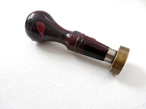 Early 19C Wax Seal Jewelers CF Olszewski Schenectady New York