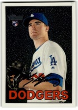 2016 Topps Heritage Chrome High Number Ross Stripling RC /999 Los Angeles