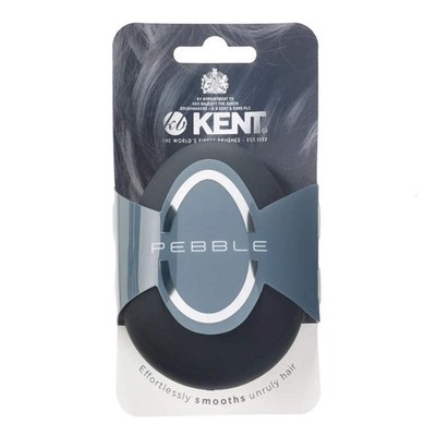 Kent Brushes Pebble Detangling Brush - Black Mat 87mm