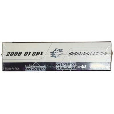 2000/01 UPPER DECK SPX NBA BASKETBALL HOBBY BOX 18 PACKS NEW