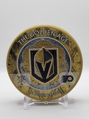 Vegas Golden Knights vs Philadelphia Flyers 10/24/2023 Puck T Mobile Exclusive