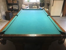 Early 1900 s Mikado Style Brunswick 8ft Pro P...
