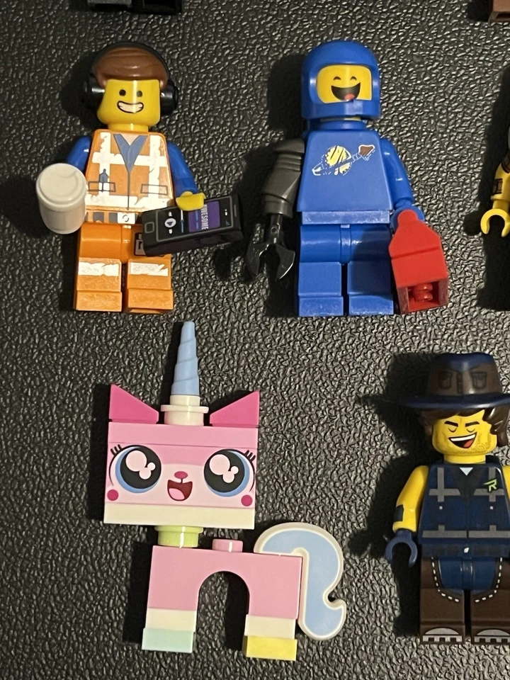 The LEGO Movie Series 2 Minifigure Lot Of 10 Emmet Abe Giraffe Rex Crayon Hula - Image 2 of 4