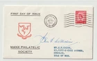 26/2/1969 UK GB FDC - Isle of Man 4d Red - Manx Philatelic Society - Douglas Slo