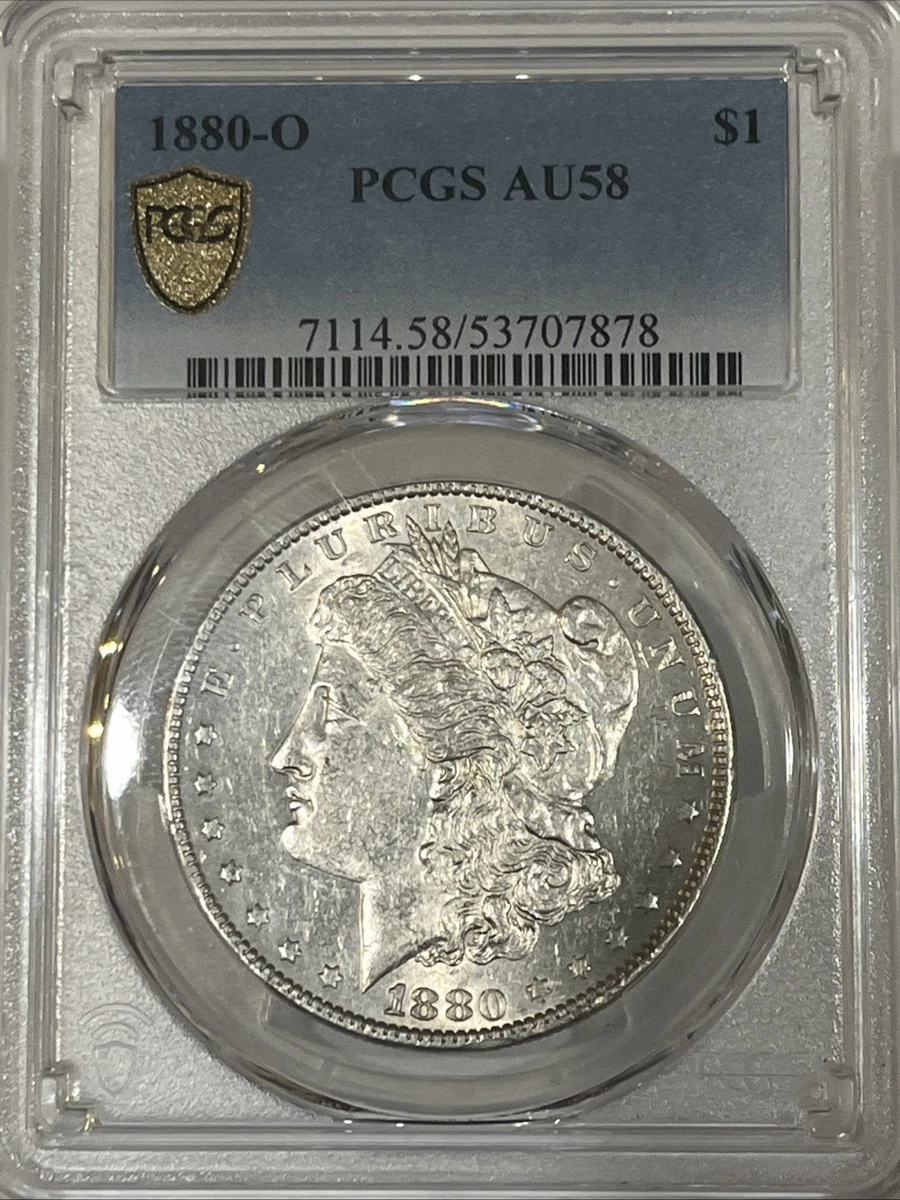 AU 58 Graded 1880 Year Morgan US Dollars (1878-1921) for sale | eBay