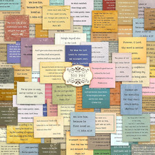 300 PCS Vintage Bible Verse Stickers, Typewriter Style Christian Stickers, In... thumbnail