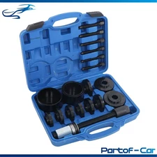 19PCS Front Wheel Drive Bearing Puller Set Hub Removal Tool Repair Kit Universal