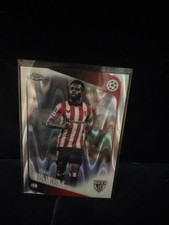 2025-26 Topps Chrome UEFA Club Competitions Nico Williams Raywave #38 Athletic