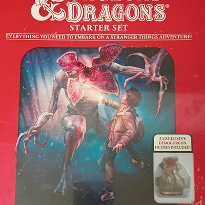 Hasbro Dungeons & Dragons Stranger Things Starter Set Demogorgon Figures