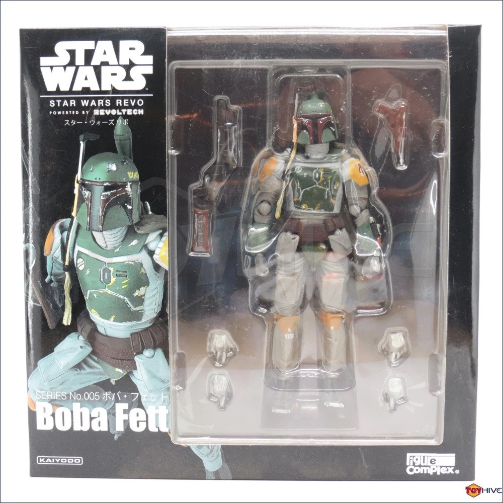 コミック・アニメ KAIYODO STAR WARS REVO Boba Fett Kaiyodo Boba Fett Star Wars Action Figures & Accessories for sale