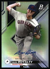 2019 Bowman Platinum #TOP-41 Alex Royalty Top Prospects Autographs