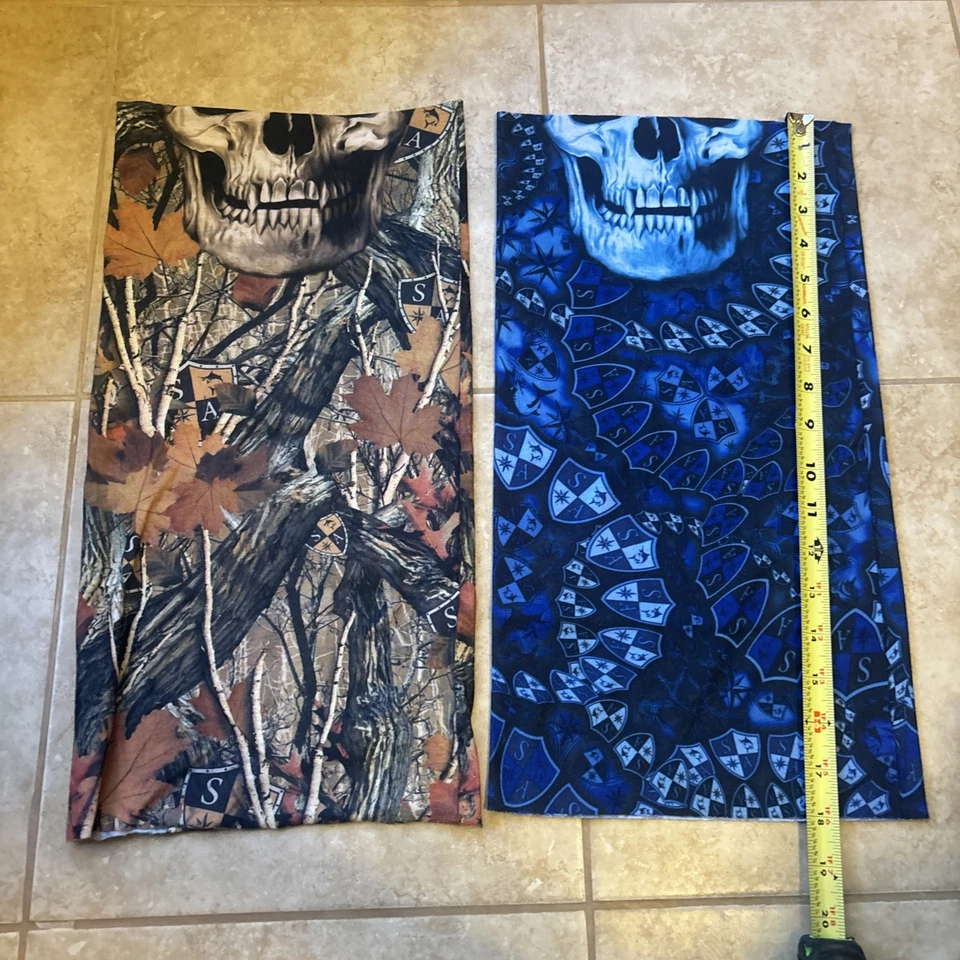 Juego de 2 diademas Sa Co. protector facial cuello polaina bandana pasamontañas Foto 4 de 4