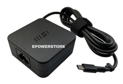 Type-C 20V 65W AC Adapter Charger For MSI Summit E16 Flip Evo USB-C Power Supply
