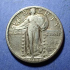 1917-D Type 2 Standing Liberty Quarter  Ch. Fine