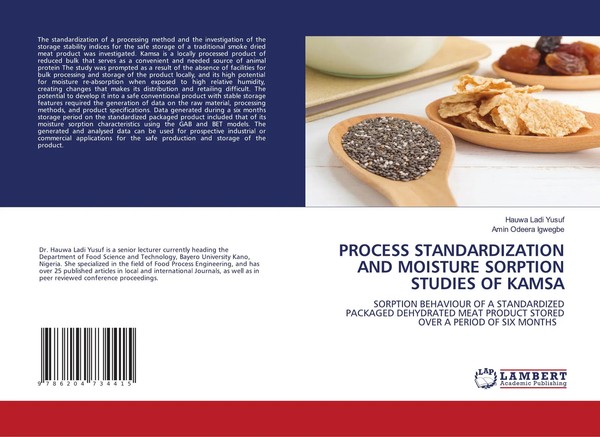 Process Standardization AND Moisture Sorption Studies OF Kamsa Yusuf (U. A.)-image