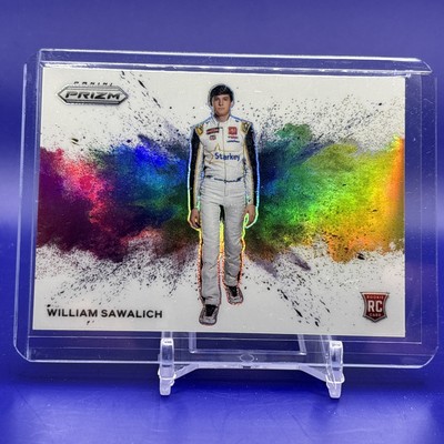 2024 Panini Prizm NASCAR William Sawalich Color Blast Rookie SP #7 Case Hit