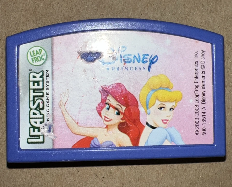 Leap Frog Disney Princess Enchanted Learning Game ~ Cinderella Mermaid S - Image 3 of 4