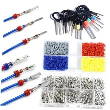 Connector Pins Crimped Terminal Automotive Car kit Electrical 