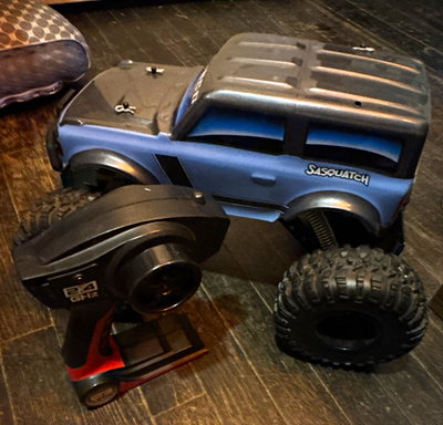 #ad #ad Maisto Tech 2.4GHz Ford Bronco Sasquatch RC Truck Electric Blue Black $49.00