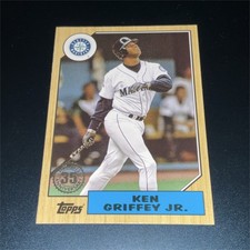 Topps 2022 Series 1 Ken Griffey Jr 1987 35th Anniversary Insert #T87-50 Mariners