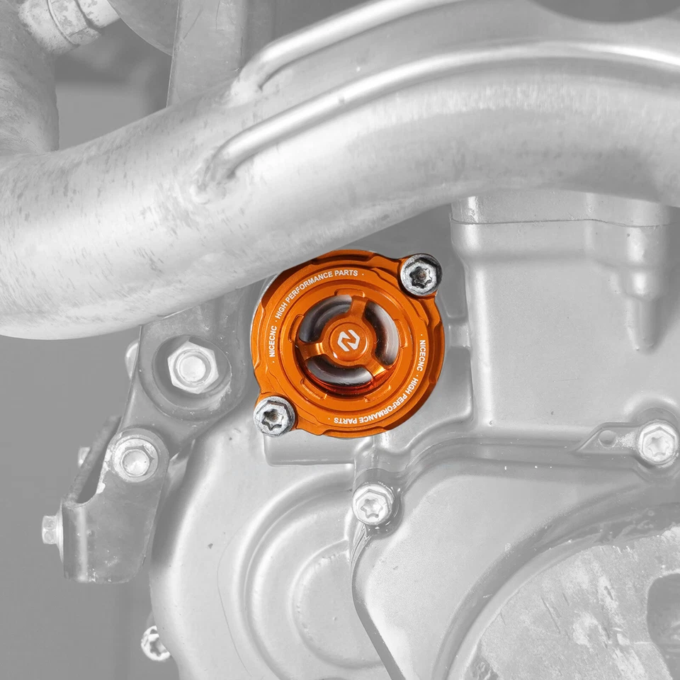 Clear Oil Filter Cover Cap For Husqvarna FE501S 2015-2016 Husaberg FE 450 09-14 - Image 2 of 4